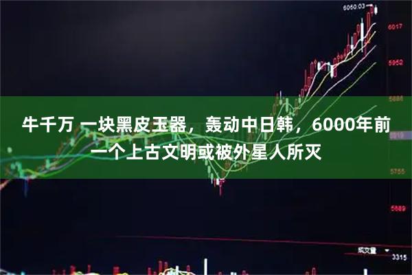 牛千万 一块黑皮玉器，轰动中日韩，6000年前一个上古文明或被外星人所灭